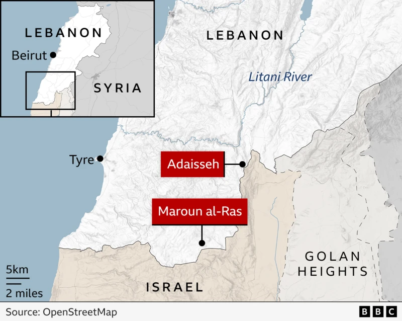 Israel , Hezbollah , Lebanon