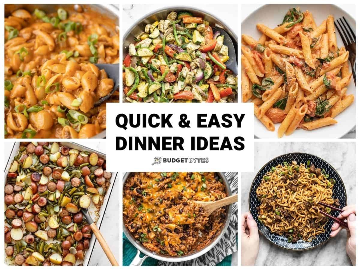 Quick and Cheap Dinner Ideas for Busy Weeknights